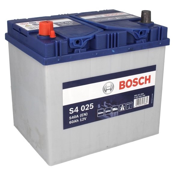 Акумулятор 60Ah/540A S4 ((EN) L+ Стандартні клеми) 232x173x225