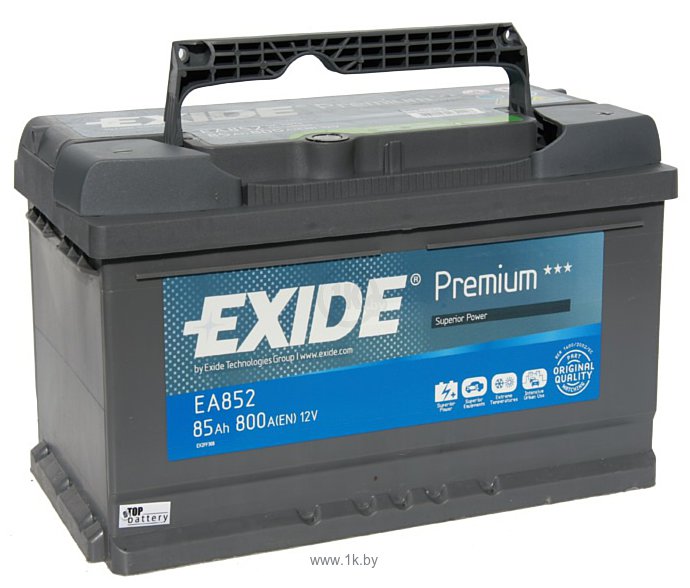 АКБ 85Ah-12v Exide PREMIUM (315х175х175), R, EN800