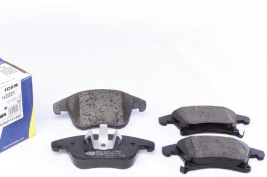 Гальмівні колодки передні Fusion/MKZ