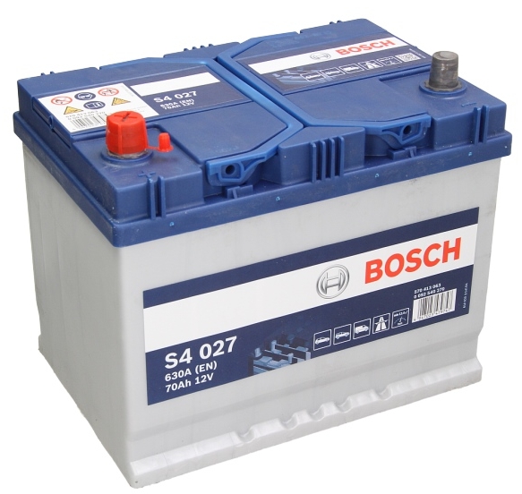 Акумулятор 70Ah/630A S4 ((EN) L+ Стандартні клеми) 261x175x220