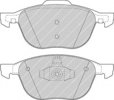 Колодки гальмові передні C-Max / Ecosport 18-