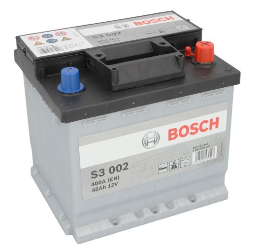 Акумулятор 45Ah/400A S3 (R+ Стандартні клеми) 207x175x190