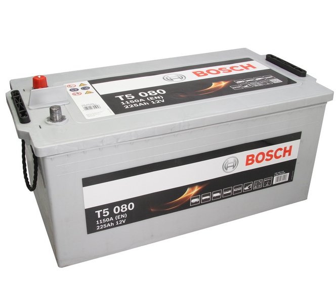 Акумулятор BOSCH 225Ah/1150A (L+ Standard terminal) 518x276x242