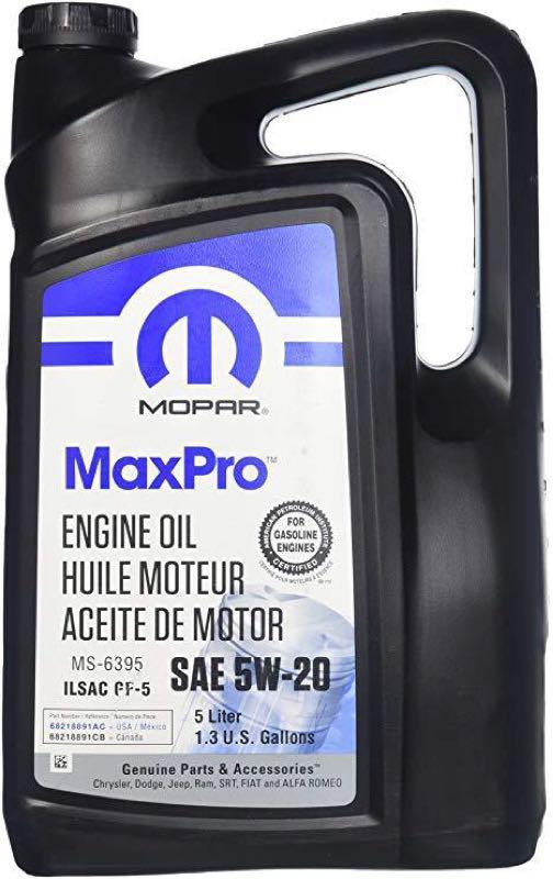 Mopar MaxPro 5W-20 5л