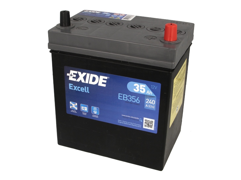 АКБ Exide 35Ah/240A EXCELL R+ Японські автомобілі 187x127x220 B00