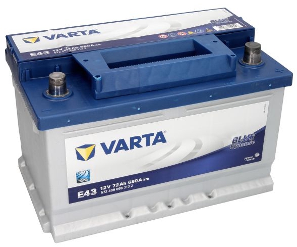 Акумулятор 72Ah/680A BLUE DYNAMIC (R+ Стандартні клеми) 278x175x17